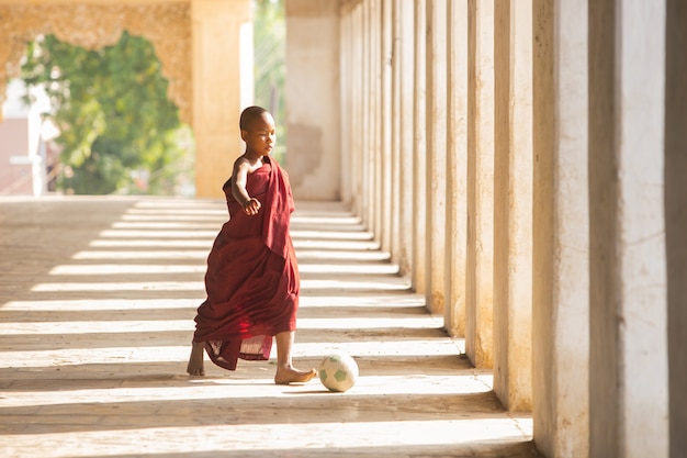 Moine de Bagan, Myanmar