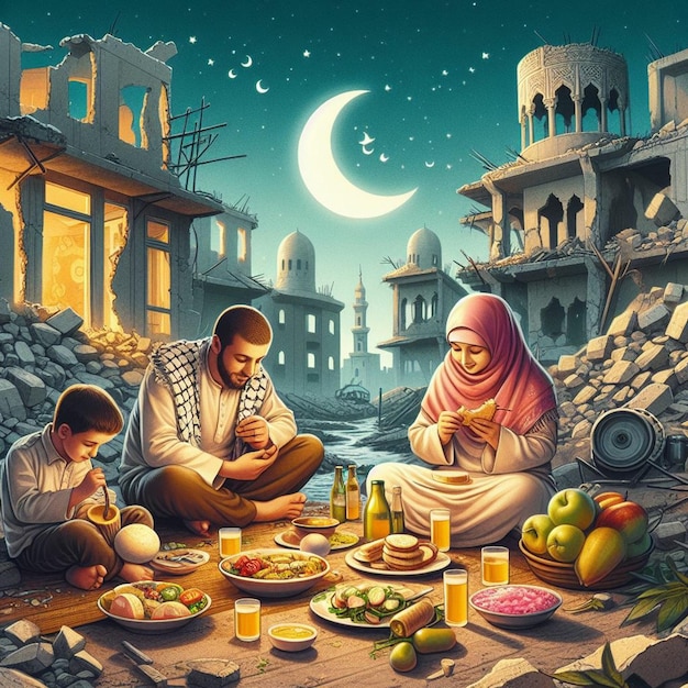 Le mois sacré du Ramadan à Gaza