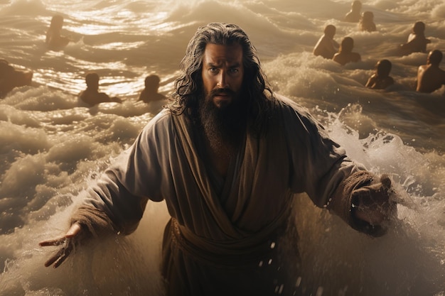 Moïse et la mer la religion du bavoir