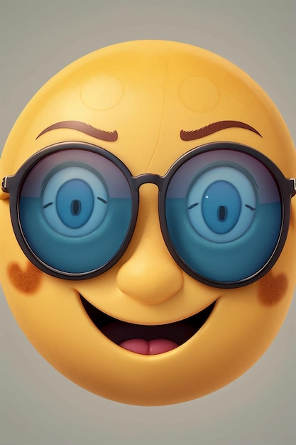 Émoji souriant 3D