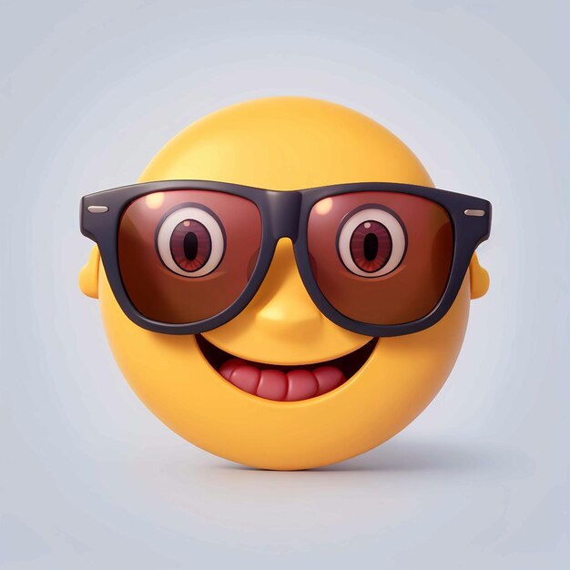 Émoji souriant 3D