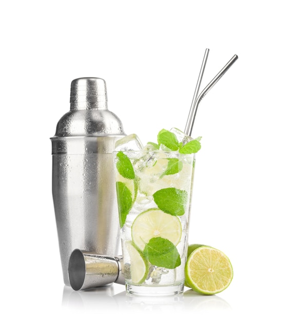 Mojito cocktail et shaker