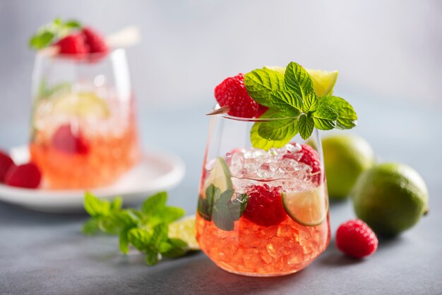 Mojito framboise