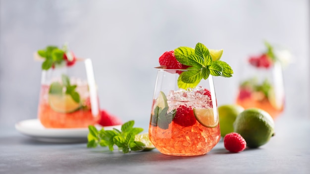 Mojito framboise