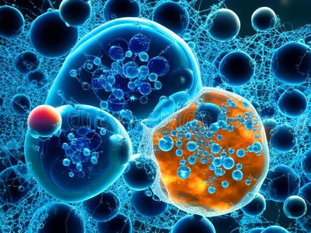 molécules chimiques liées aux réactions métaboliques du corps humain, y compris l'oxygène, le glucose