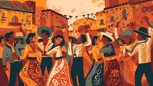 Le moment décisif de Cinco de Mayo au Mexique