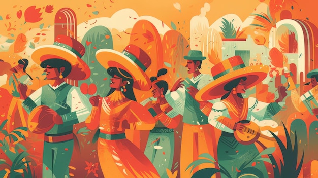 Le moment décisif de Cinco de Mayo au Mexique