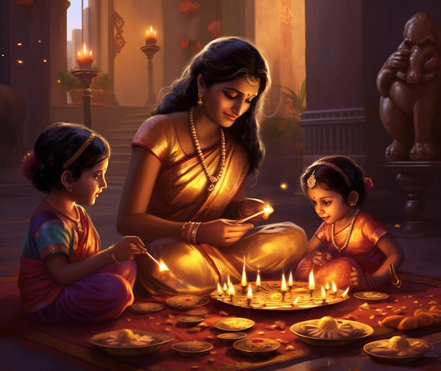 Le moment propice de Diwali