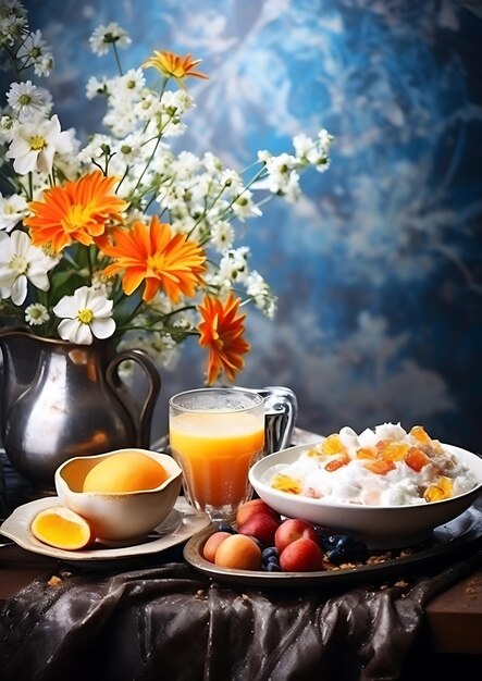 Des moments matinaux vibrants, des décors de petit déjeuner colorés à partager.