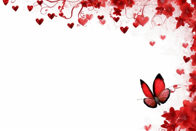 Des moments sincères Captivants Valentine Cadre Clipart pour vos proches