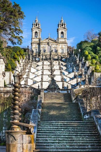 Monastère Bom Jesus do Monte Braga Portugal