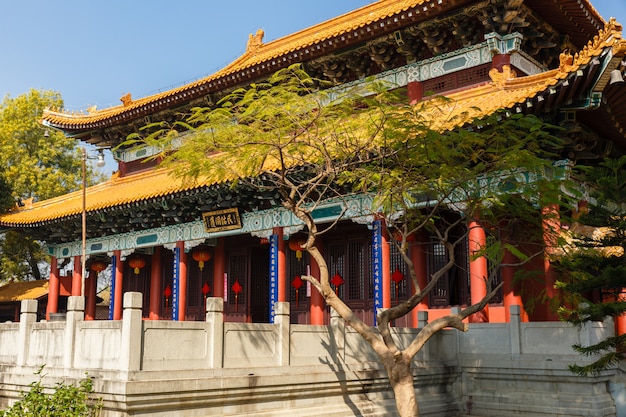 Monastère bouddhiste chinois à Lumbini