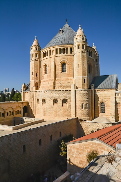 Monastère du mont Sion de l'Assomption de la Bienheureuse Vierge Marie Monastère de la Dormition Abbaye catholique allemande de l'Ordre des Bénédictins à Jérusalem