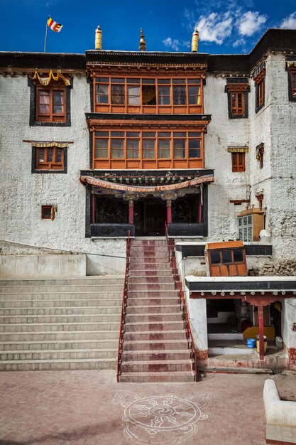 Monastère De Spituk Gompa. Leh, Ladakh, Inde