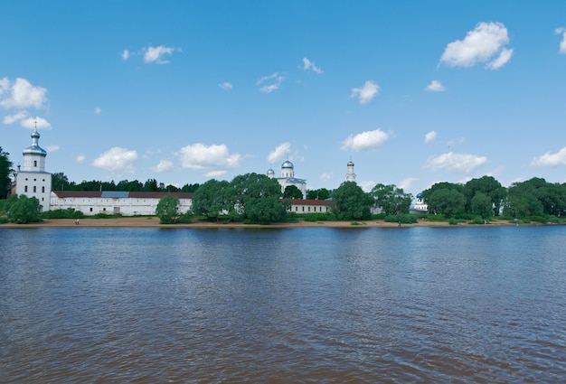 Monastère de Yuriev. Veliki Novgorod, Russie