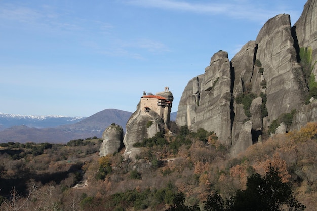 Monastères à Meteora Grèce