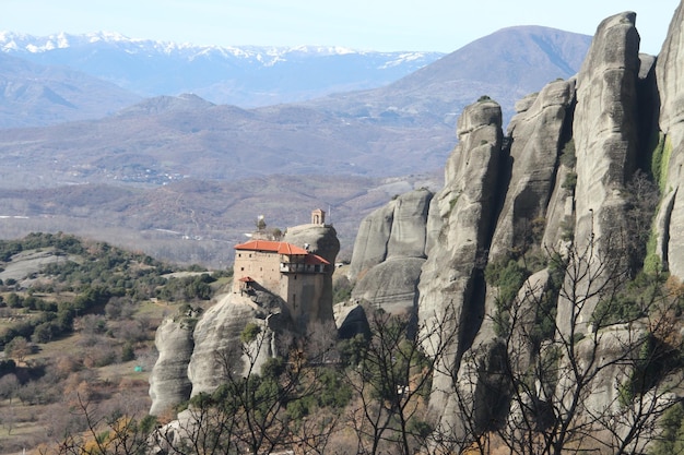 Monastères à Meteora Grèce