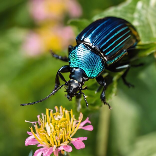 Photo le monde des coléoptères: l'exploration des coléoptera et de ses merveilles