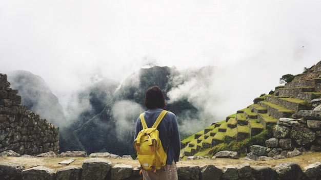 Monde Merveille Machu Picchu Et Andes