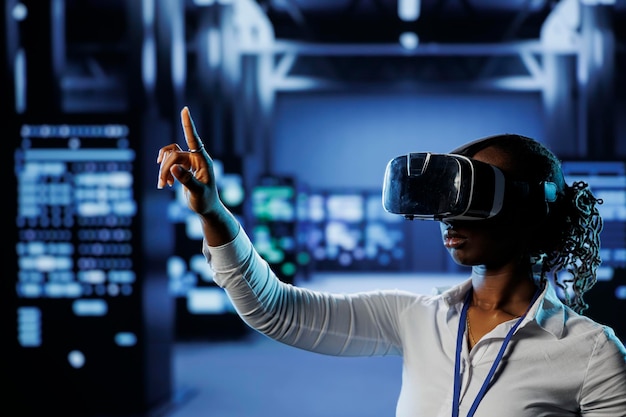 Les moniteurs d'utilisateur VR sont des supports de serveur.
