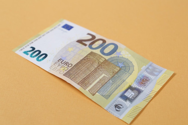 Monnaie européenne billets en euros