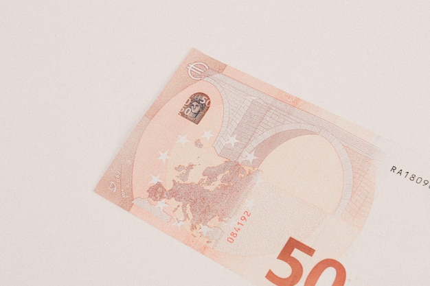 Monnaie européenne billets en euros