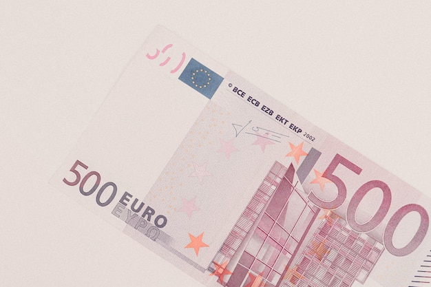 Monnaie européenne billets en euros