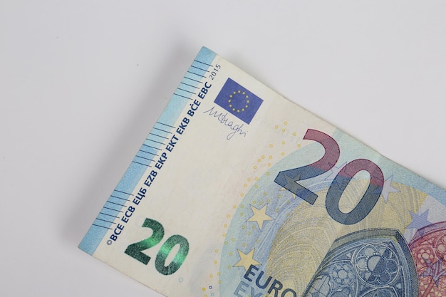 Monnaie européenne billets en euros