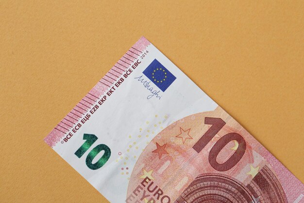 Monnaie européenne billets en euros