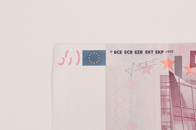 Monnaie européenne billets en euros