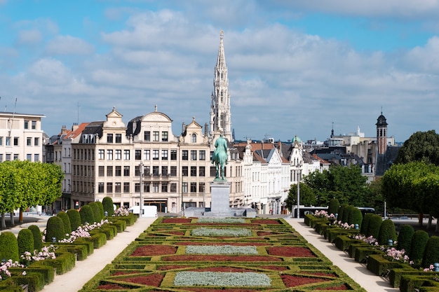 Le Mont des Arts à Bruxelles, Belgique