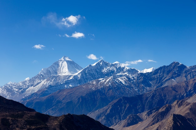 Mont Dhaulagiri et pic Tukuche