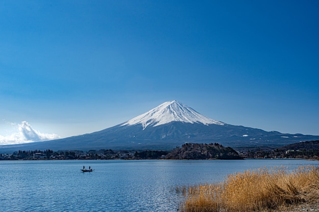 mont fuji et grand lac japon