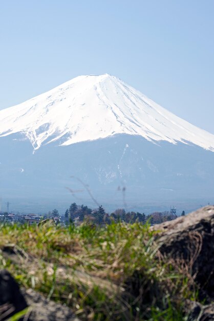 Photo le mont fuji et le lac motosu