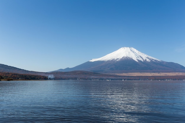 Mont Fuji avec le lac Yamanaka