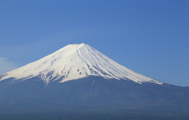 Mont Fuji, vue du lac Kawaguchiko