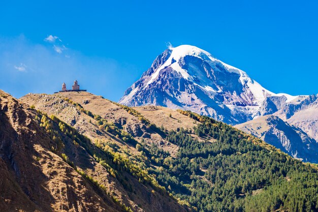 Mont Kazbek, Géorgie