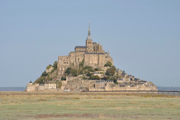 Mont Saint Michel et marais salants