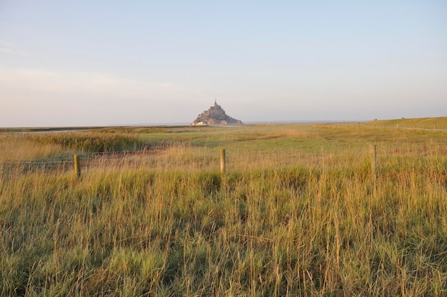 Mont Saint Michel et marais salants