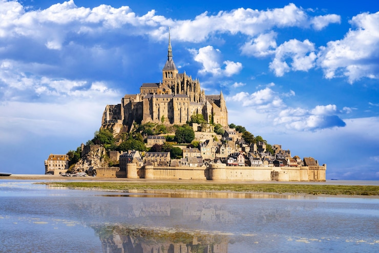 Photo mont saint michel - normandie - france