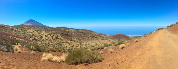 Photo le mont teide à tenerife