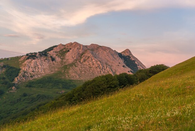 Montagne Anboto dans le parc naturel d'Urkiola