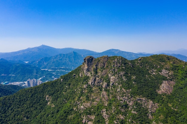 Montagne du rocher du lion de Hong Kong