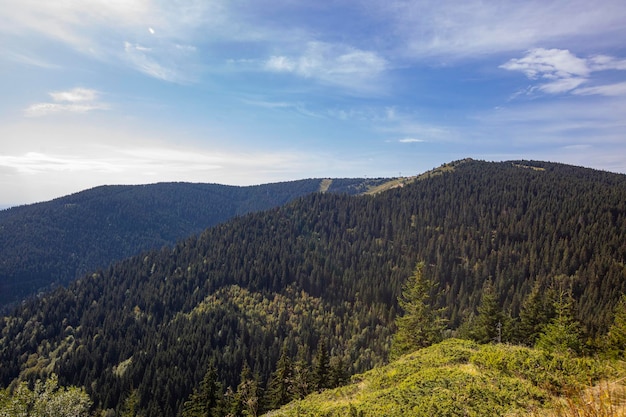 Montagne Kopaonik en Serbie