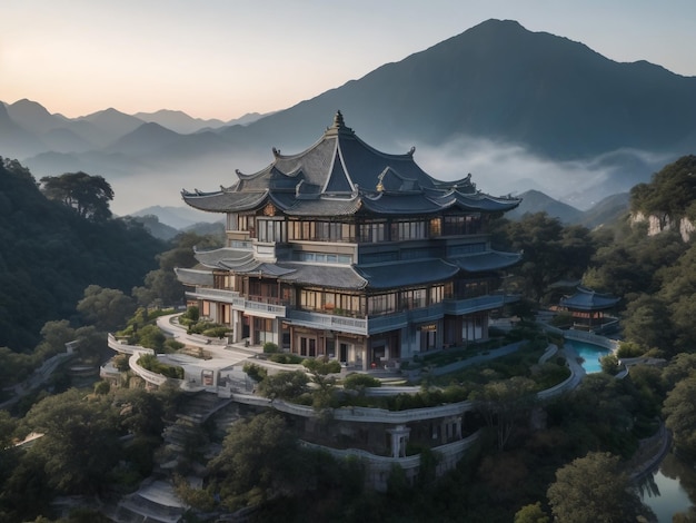 Montagne Laojun Luoyang Terre Sainte taoïste chinoise