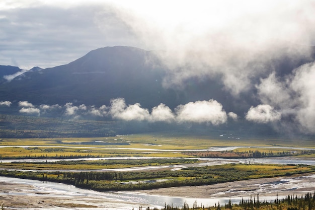 Montagnes en Alaska