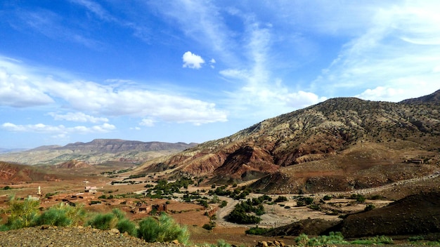 Montagnes de l'Atlas au Maroc, Afrique