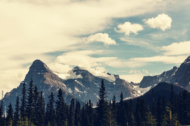 Montagnes au Canada