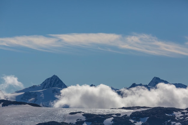 Montagnes au Canada