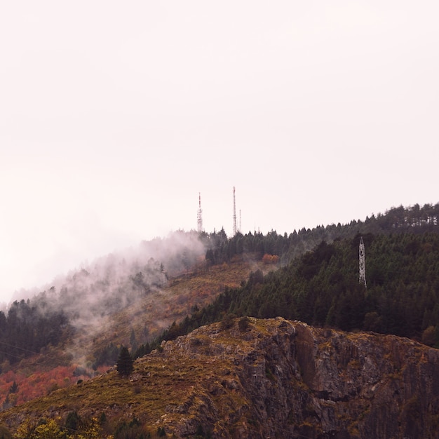 montagnes en automne à Bilbao